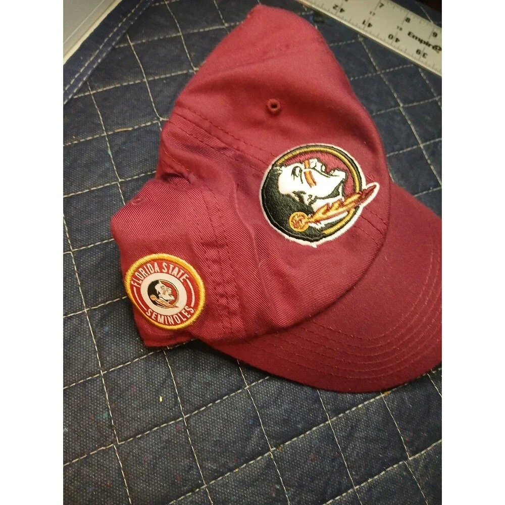 Florida State Seminoles FSU Hat Top of the World Strapback Garnet NCAA Cap